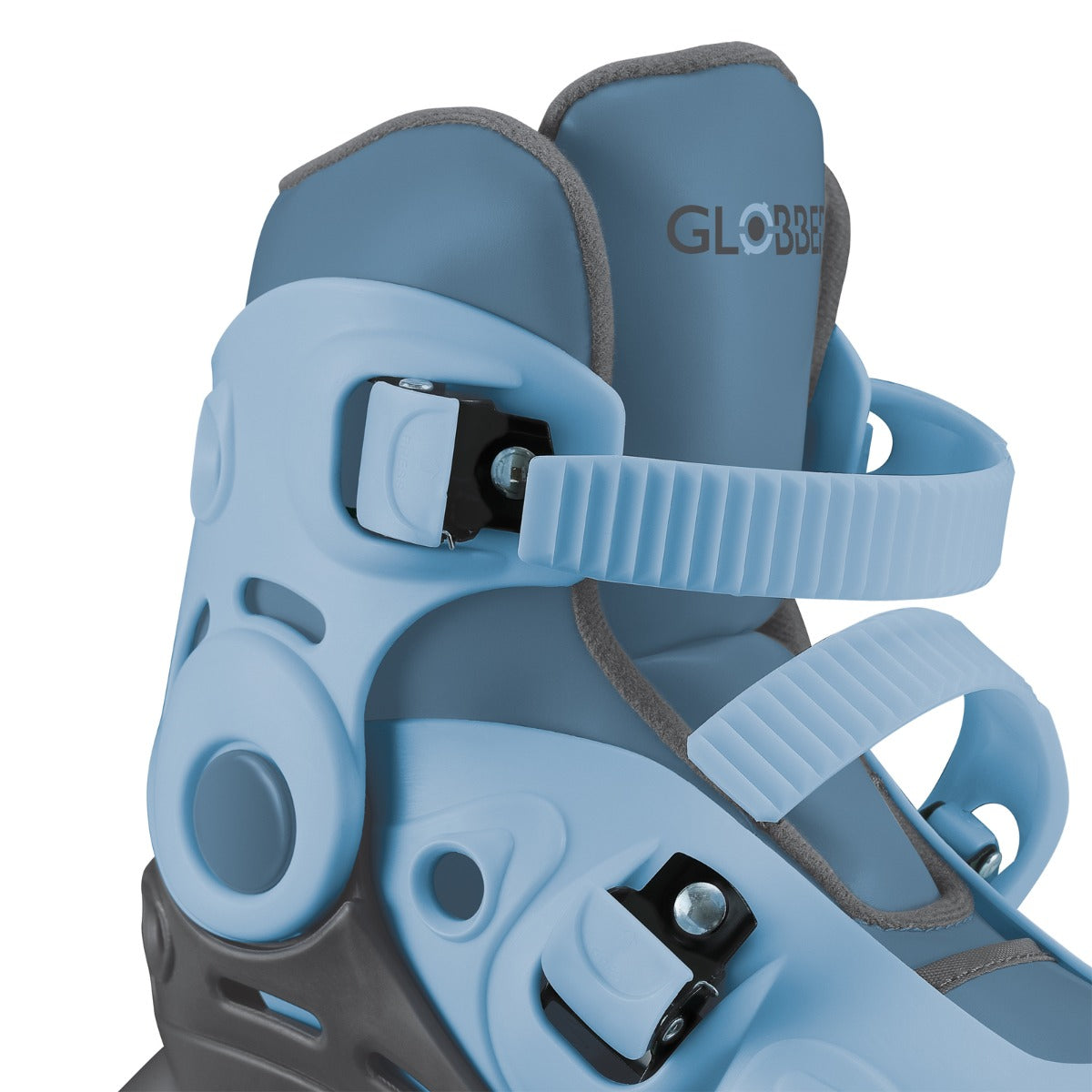 Globber 2 in 1 Learning Inline Roller Skates  for Toddlers: Size 29-32 - Ash Blue