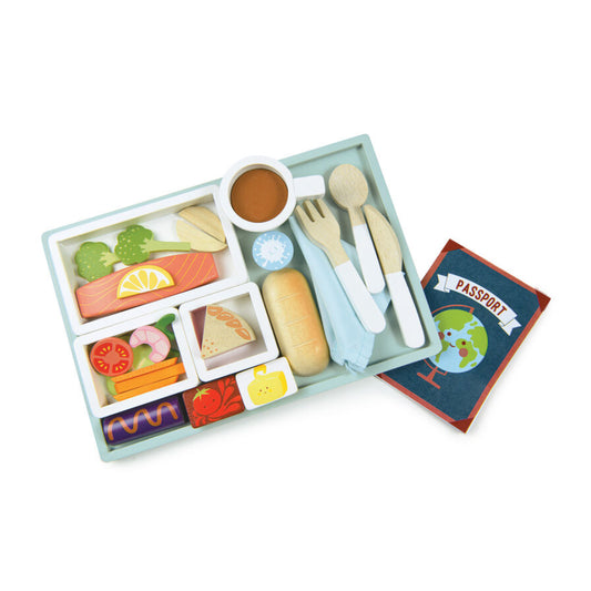 Tender Leaf Toys Pretend Airline Meal Tray