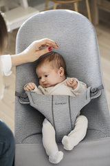 Babybjorn Bouncer Bliss Soft Selection - Light Grey 3D Jersey