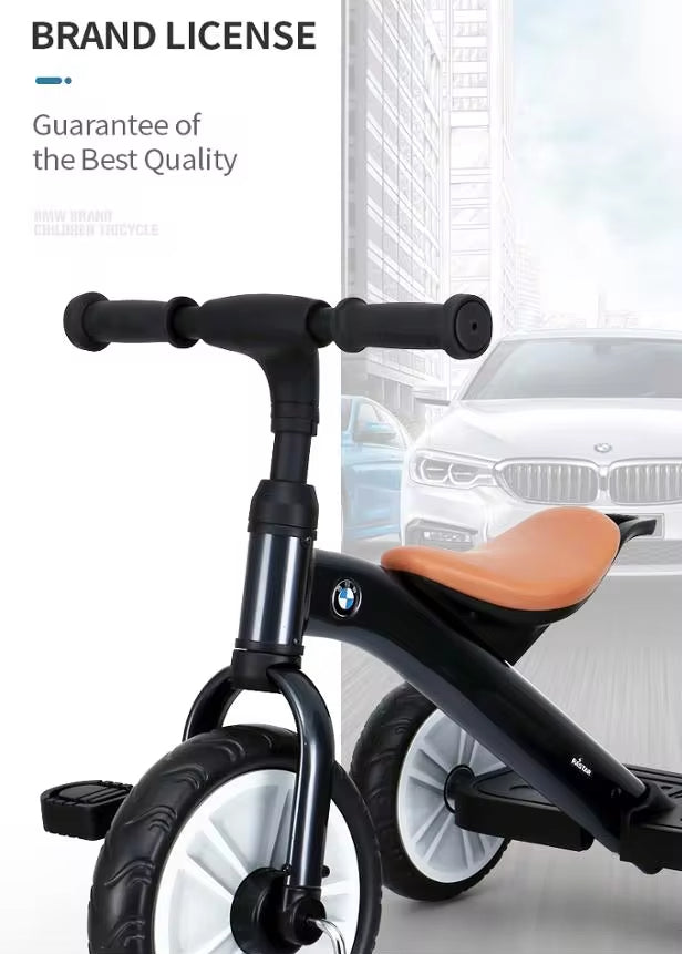 Rastar Licensed BMW Tricycle Bike - Dark Grey