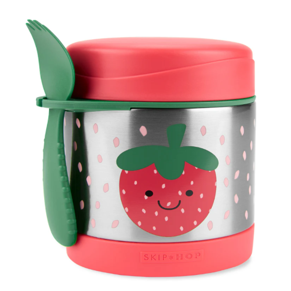 Skip Hop Spark Style Insulated Food Jar - Strawberry