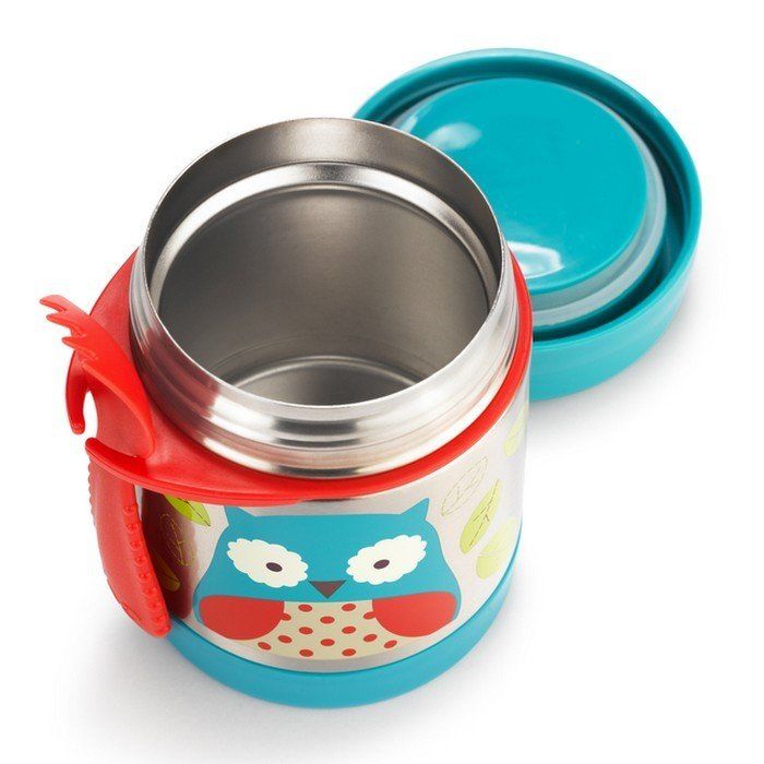 SKIP HOP Zoo Insulated Food Jar - Owl