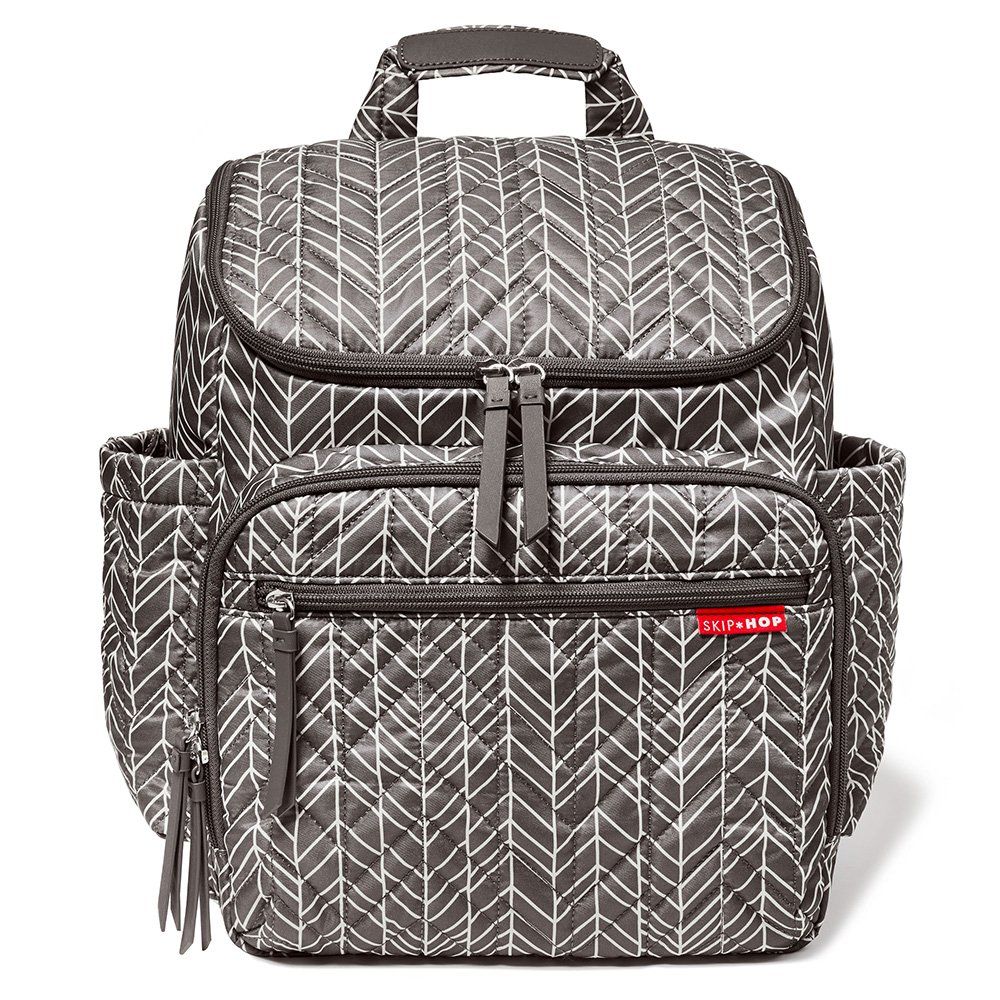 SKIP HOP Forma Nappy Backpack - Grey Feather