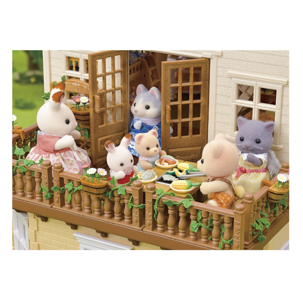 Sylvanian Families Red Roof Country Home with Attic