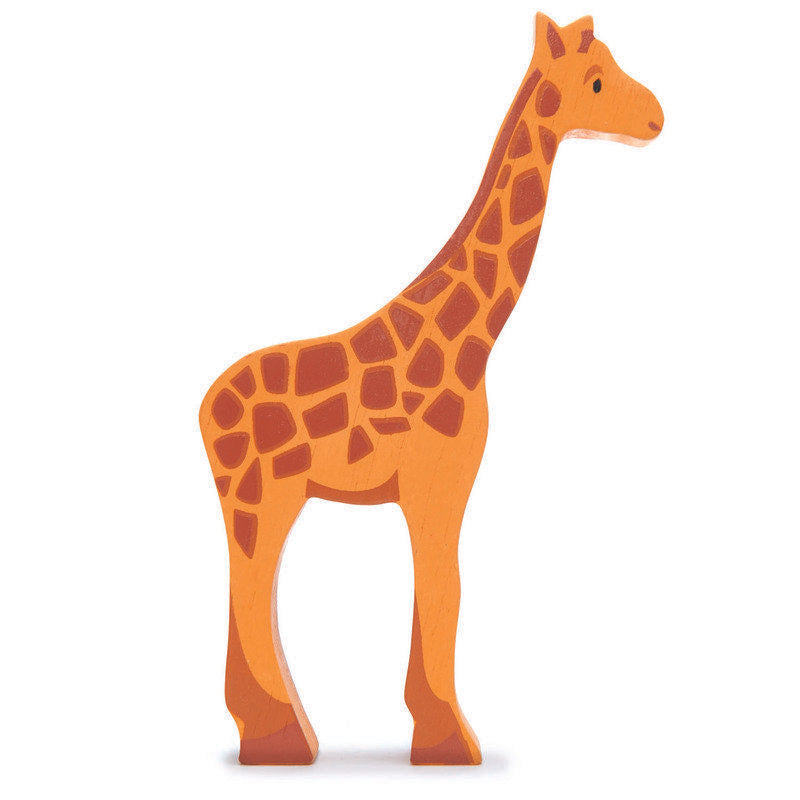 Tender Leaf Toys Wooden Safari Animal Display Shelf Set