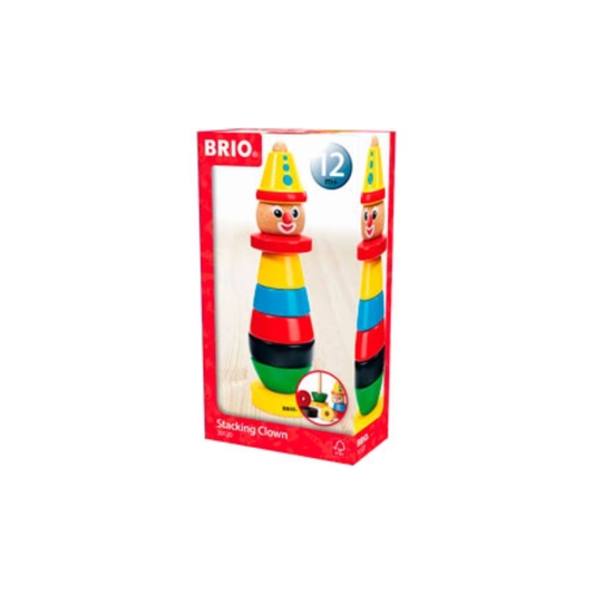 BRIO - Stacking Clown 9 Pieces