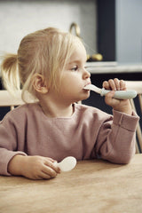 Babybjorn 4 Pack Baby Spoon and Fork Set - Powder Green