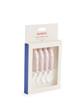 Babybjorn 4  Pack Baby Spoon and Fork Set - Powder Pink