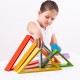 Bigjigs Toys Wooden Stacking Triangles