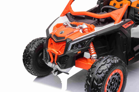 ALL 4 KIDS Licensed Can-Am RC Kids ride on UTV Car - Orange