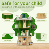 All 4 Kids Bloom Tree Kids Montessori Bookshelf