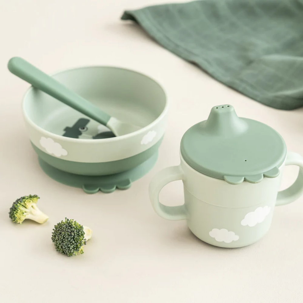 Done by Deer Foodie First Meal Set Green