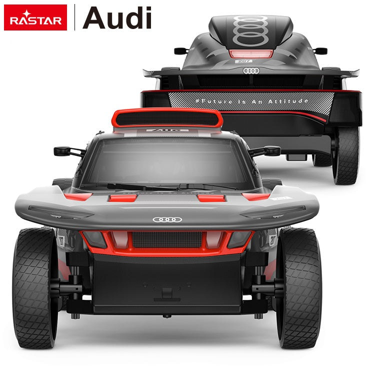 Rastar 1:14 Audi RS Q e-tron E2 Remote Control Car – Officially Licensed Dakar Rally Racer