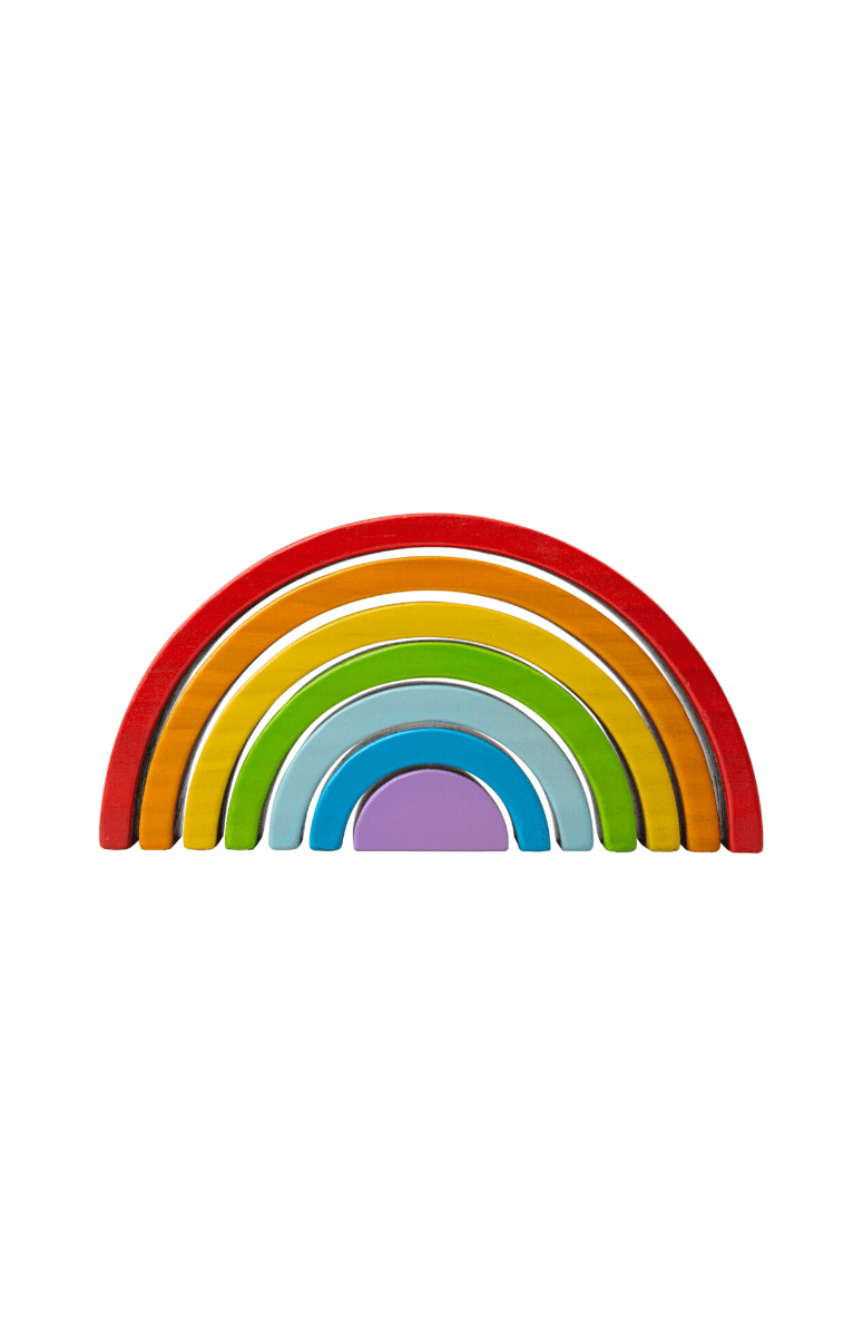 Bigjigs Toys Wooden Stacking Rainbow - Small