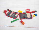 Bigjigs Toys Pretend Red Carpenters Belt