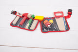 Bigjigs Toys Pretend Red Carpenters Belt