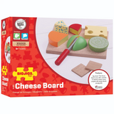 Bigjigs Toys Pretend Cheese Board Set