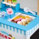 Bigjigs Toys Pretend Wooden Ice Cream Cart