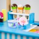 Bigjigs Toys Pretend Wooden Ice Cream Cart