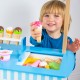 Bigjigs Toys Pretend Wooden Ice Cream Cart