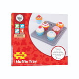 Bigjigs Toys Pretend Muffin Tray