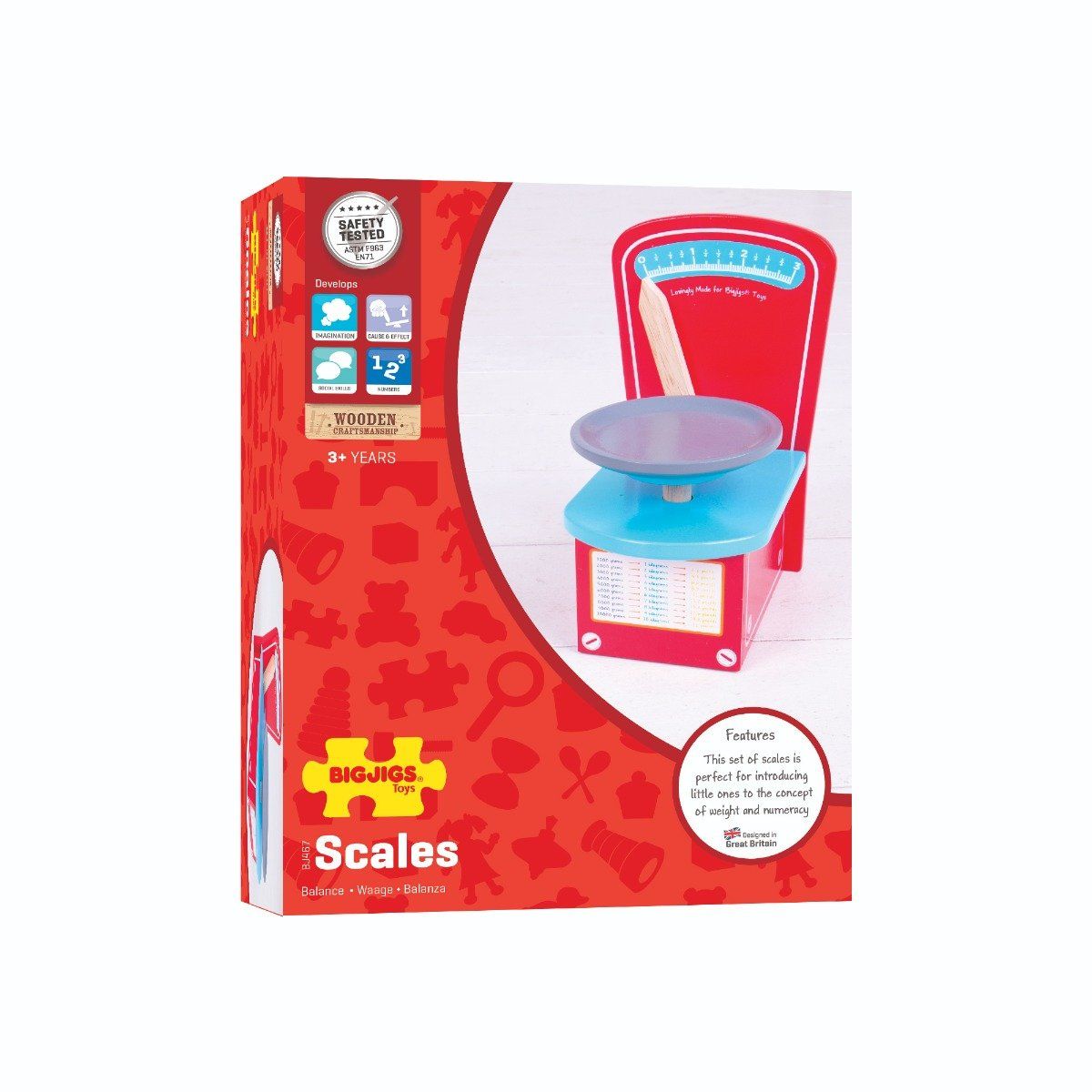 Bigjigs Toys Pretend Scales