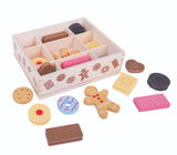 Bigjigs Toys Pretend Box of Biscuits