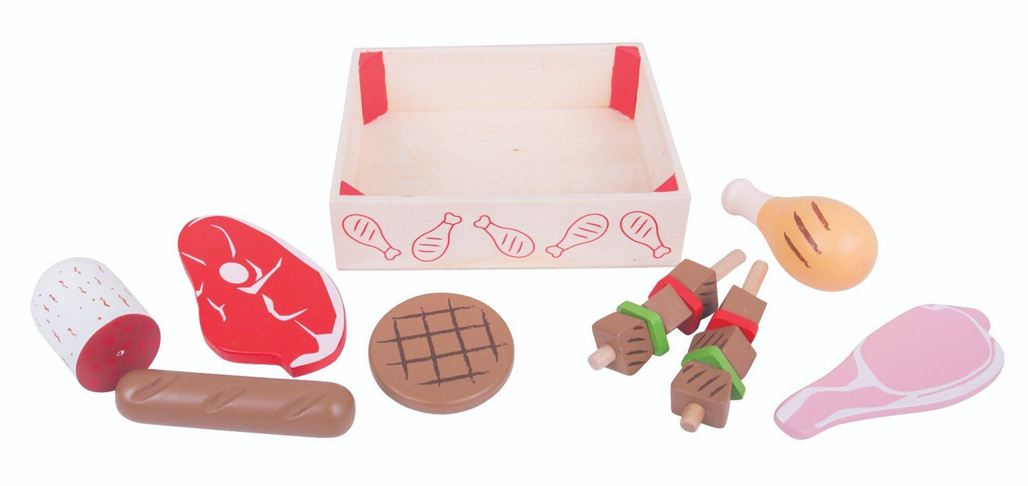 Bigjigs Toys Pretend Butchers Crate