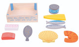 Bigjigs Toys Pretend Seafood Crate