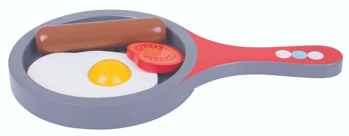 Bigjigs Toys Pretend Cooked Breakfast Set