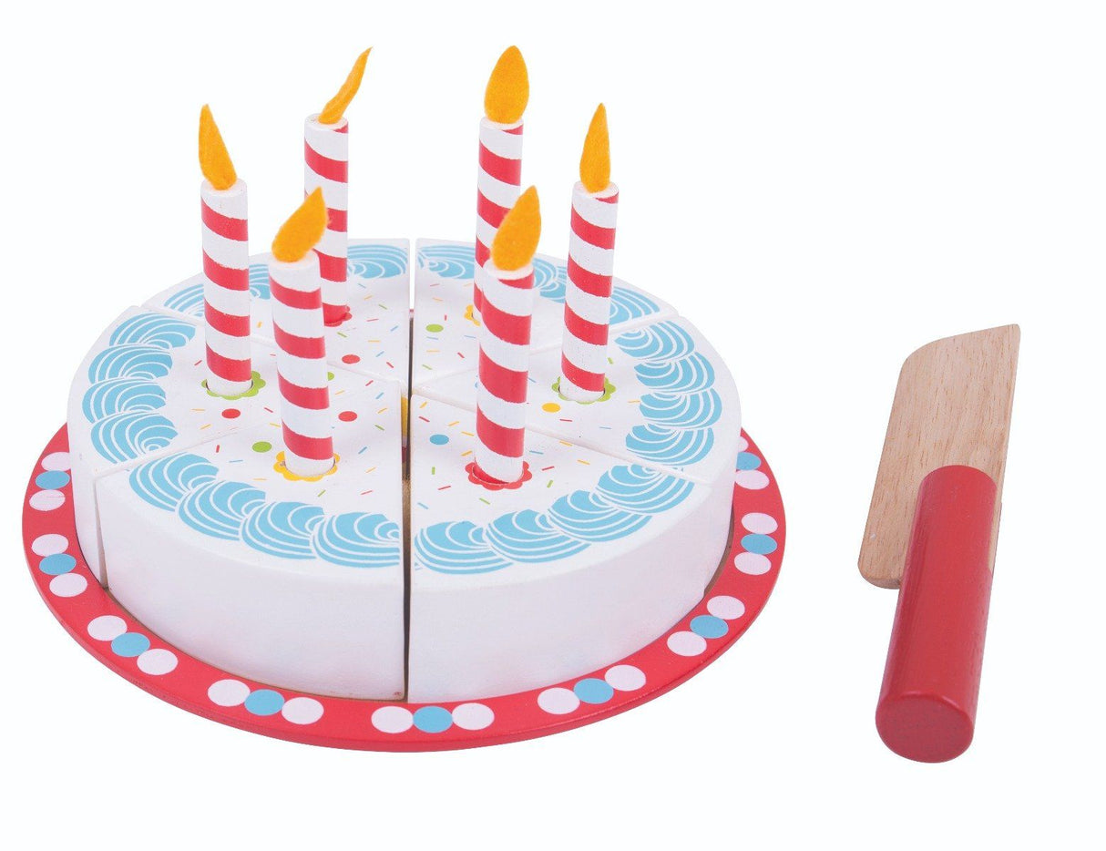 Bigjigs Toys Pretend Birthday Cake