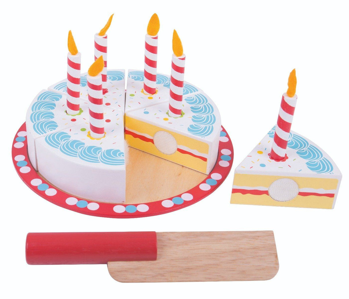 Bigjigs Toys Pretend Birthday Cake