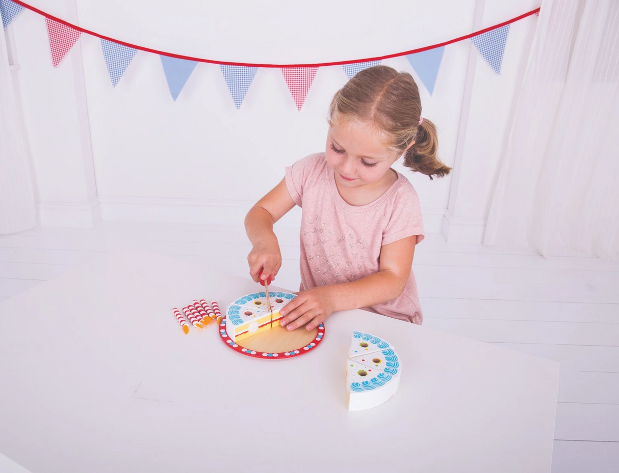 Bigjigs Toys Pretend Birthday Cake