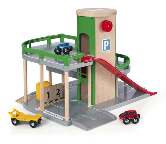 BRIO Destination Parking Garage 7 pieces