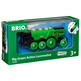 BRIO Big Green Action Locomotive