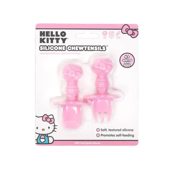 Bumkins Silicone Chewtensils - Sanrio Hello Kitty