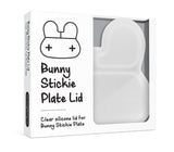 We Might Be Tiny Bunny Stickie™ Plate Lid