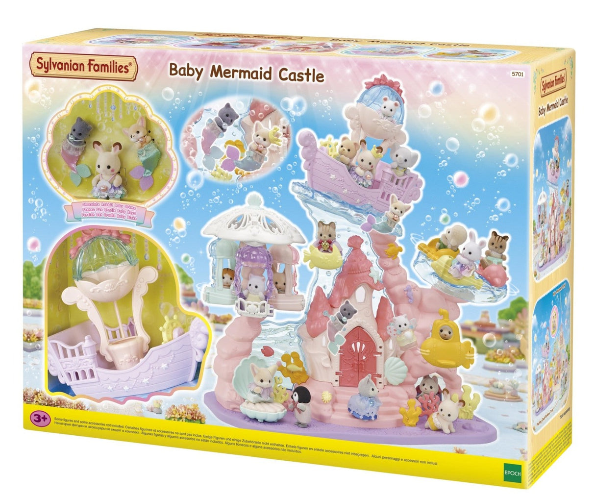 Sylvanian Families Baby Mermaid Castlle