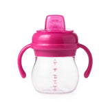 Oxo Tot Grow Soft Spout Cup with Removable Handles - Pink