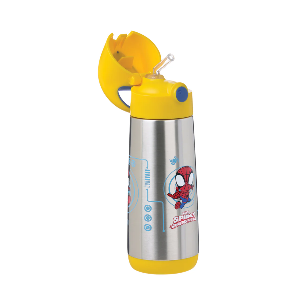B.Box 500mL Licensed Insulated Drink Bottle - Marvel Spidey