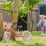 Trybike 2 in 1 Steel Balance Bike and Tricycle - Vintage Pink