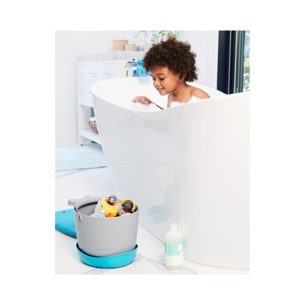 Skip Hop Moby Stowaway Bath Toy Bucket