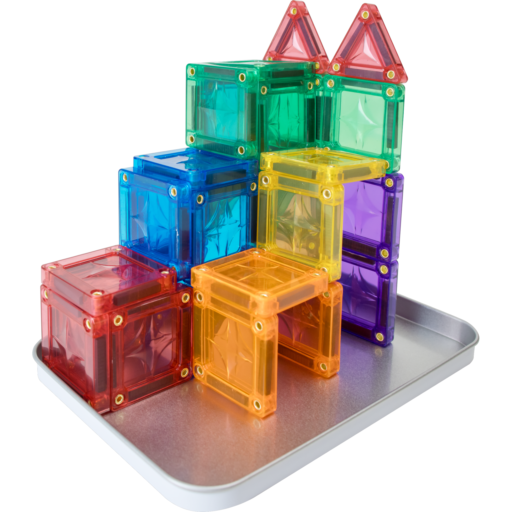 MNTL Classic Small Star Magnetic Tile Set 56 Pcs