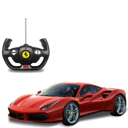 Rastar Licensed 1:14 Radio Control Car -  Ferrari 488 GTB
