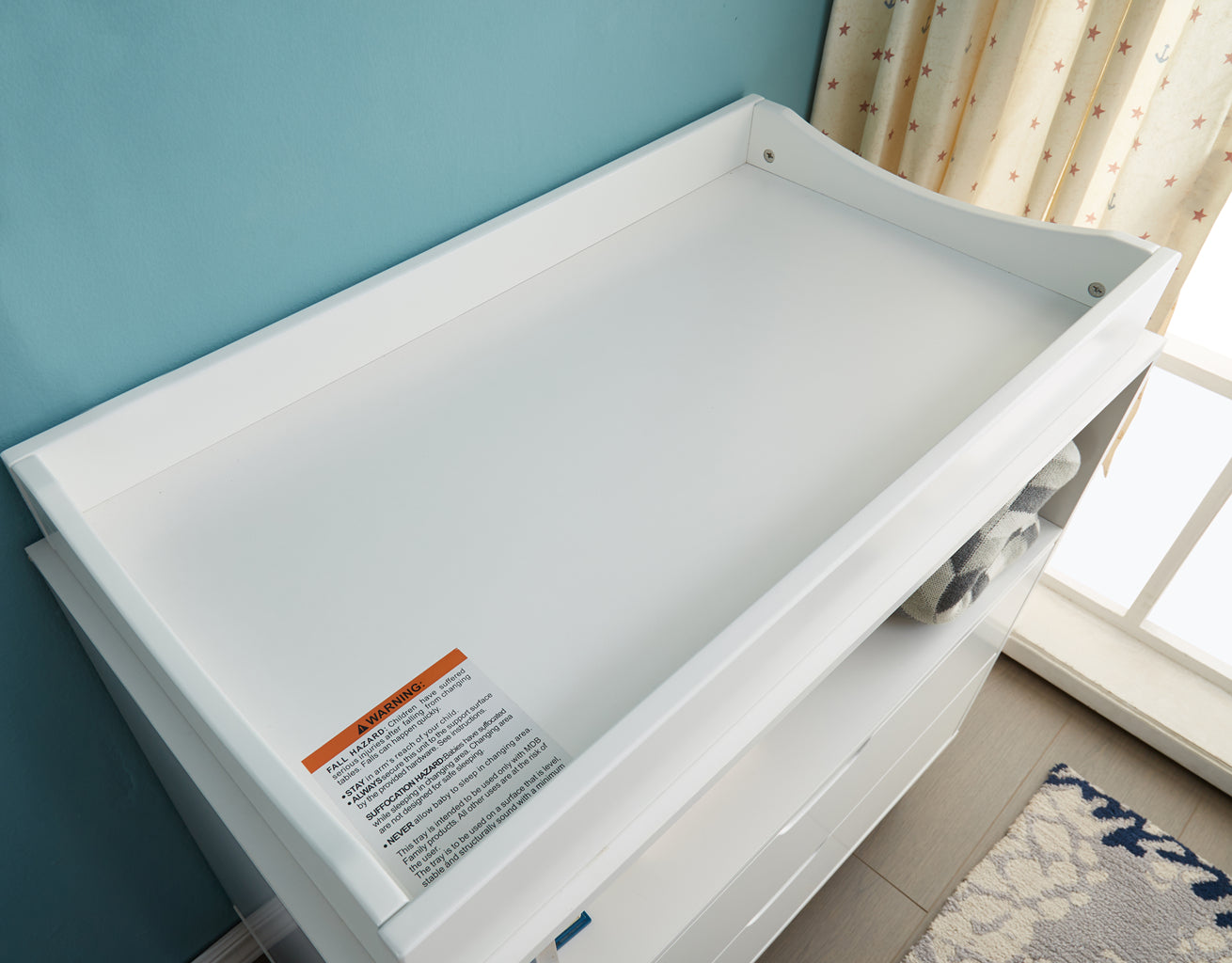 Joy Baby Mia Cot and Aurora Change Table Package