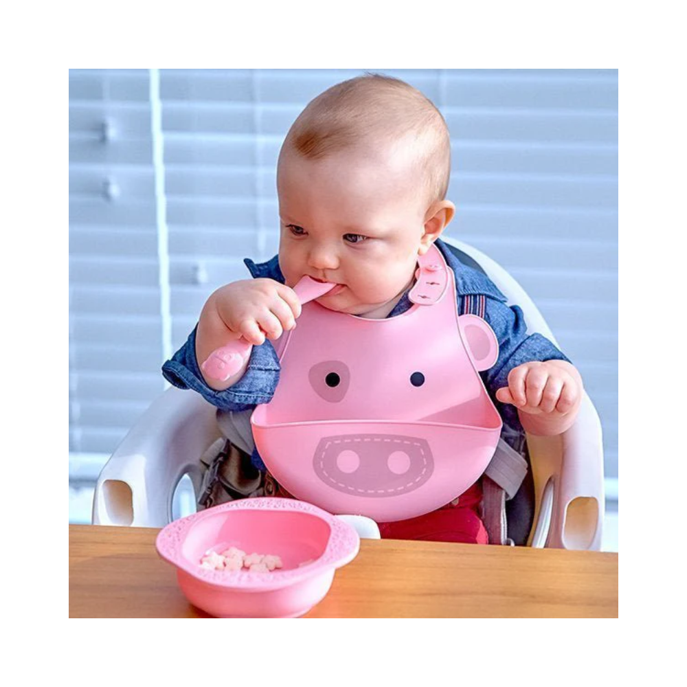 Marcus & Marcus Gift Feeding Set - Lilac Wheel