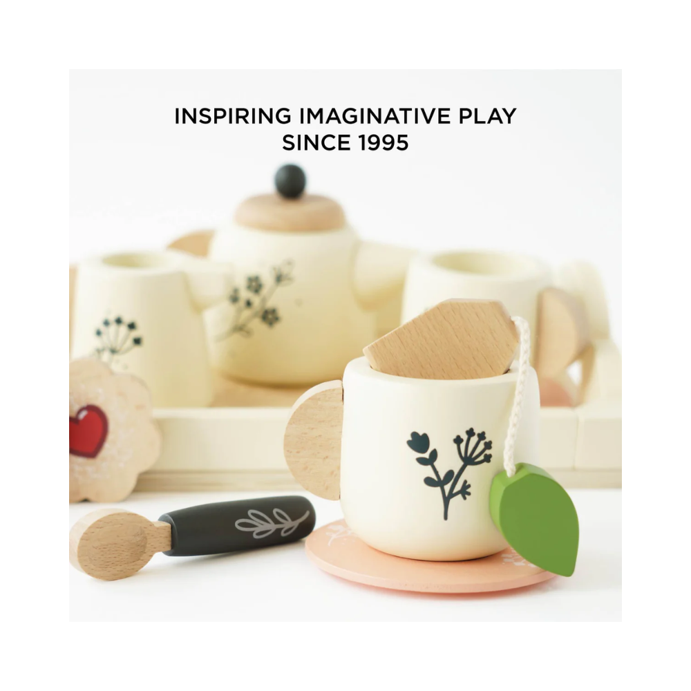 Le Toy Van Wooden Tea Set & Tray