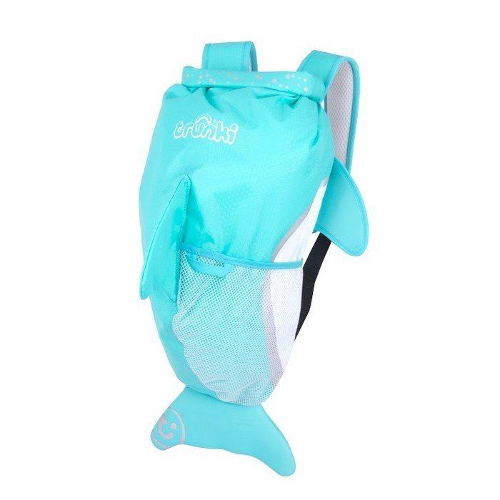 Trunki PaddlePak Kids Water Resistant Backpack - Dolphin - Large (5+yrs)