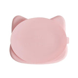 We Might Be Tiny Cat Stickie™ Plate - Powder Pink