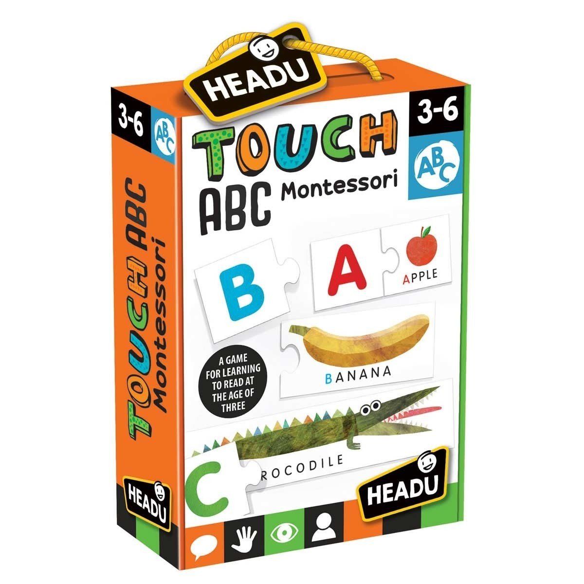 Headu Montessori Touch ABC Flashcards